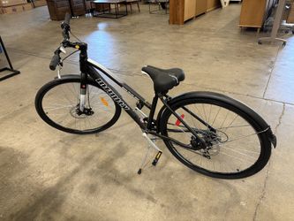 NEW! INFINITY Boss Three Disc Unisex 17″ Step Thru Bike with Shimano 7 Speed Drivetrain
