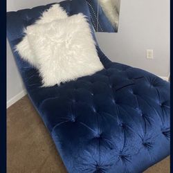 Blue Chaise