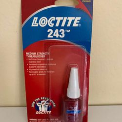 Brand New - Loctite 243 Medium Strength Threadlocker 2.5 ml