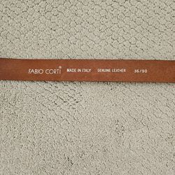 Brand New Fabio Corti Genuine Leather Belt 