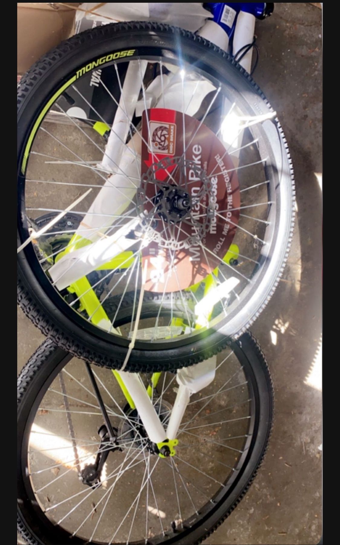 Mongoose Mountain Bike