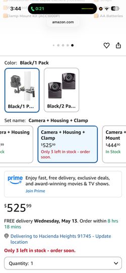 Brinno clamp tripod