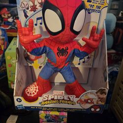 brand new dancing spidy man $15 firm