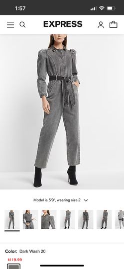 Denim Jumpsuit 