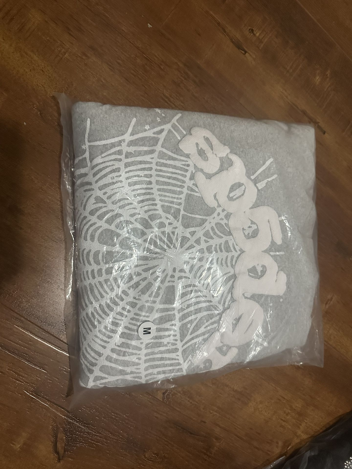Sp5der OG Web Hoodie Heather Grey