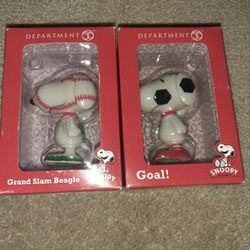 Snoopy Figurines Selling 2 For $20
