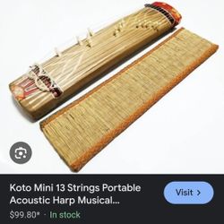 Koto mini 13 String Acoustic Harp