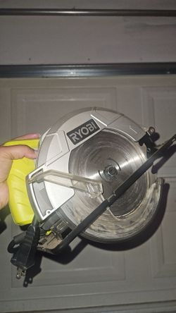 Ryobi 7-1/4" Corded Circular Saw (Model CSB125) with Blade