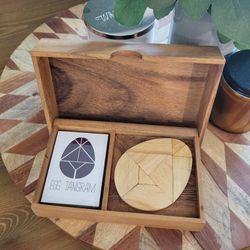 Tangram Wood Puzzle Game - New
