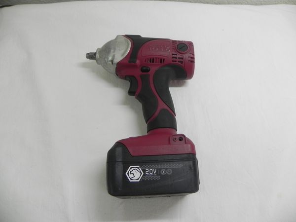 Matco Tools MCL2038IW Infinium 3/8'' Drive 20V Li-Ion Impact Wrench with 1 Battery No Charger