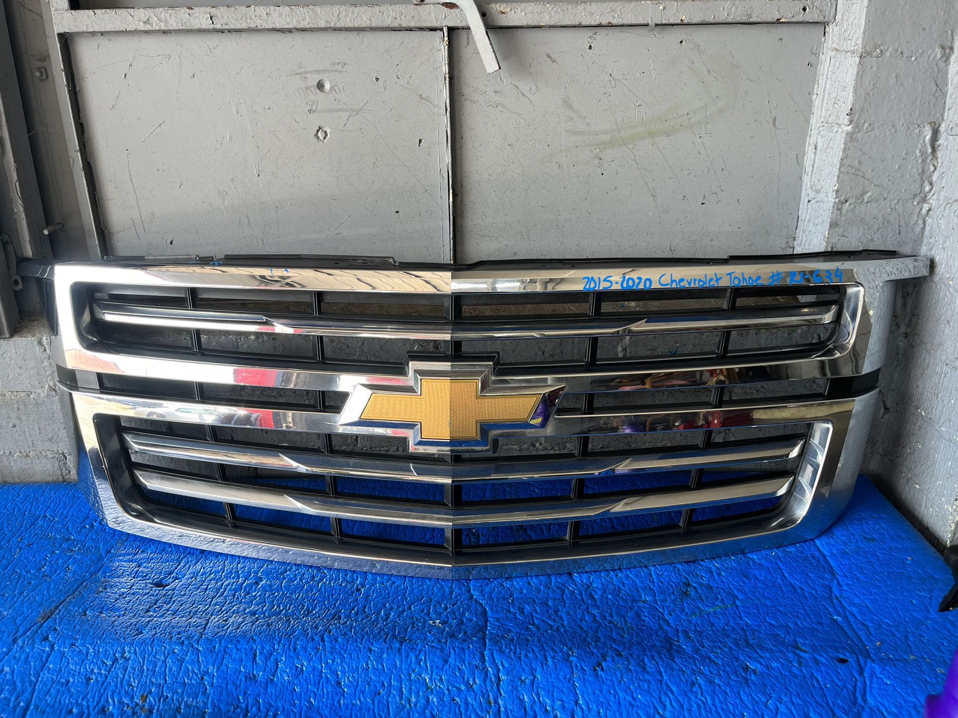 2015 2016 2017 2018 2019 2020 Chevrolet Tahoe Grille.