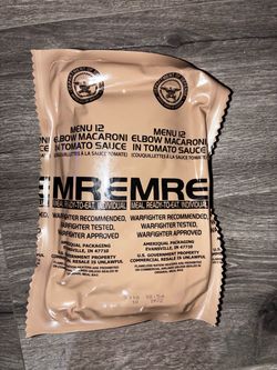 Military MRE - Menu 12 - Elbow Macaroni