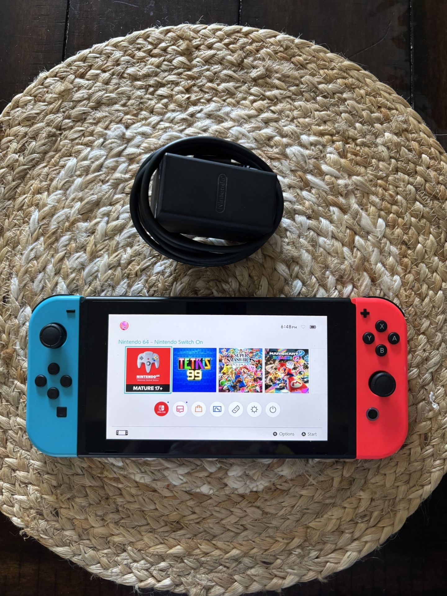 Nintendo Switch Neon Blue And Red