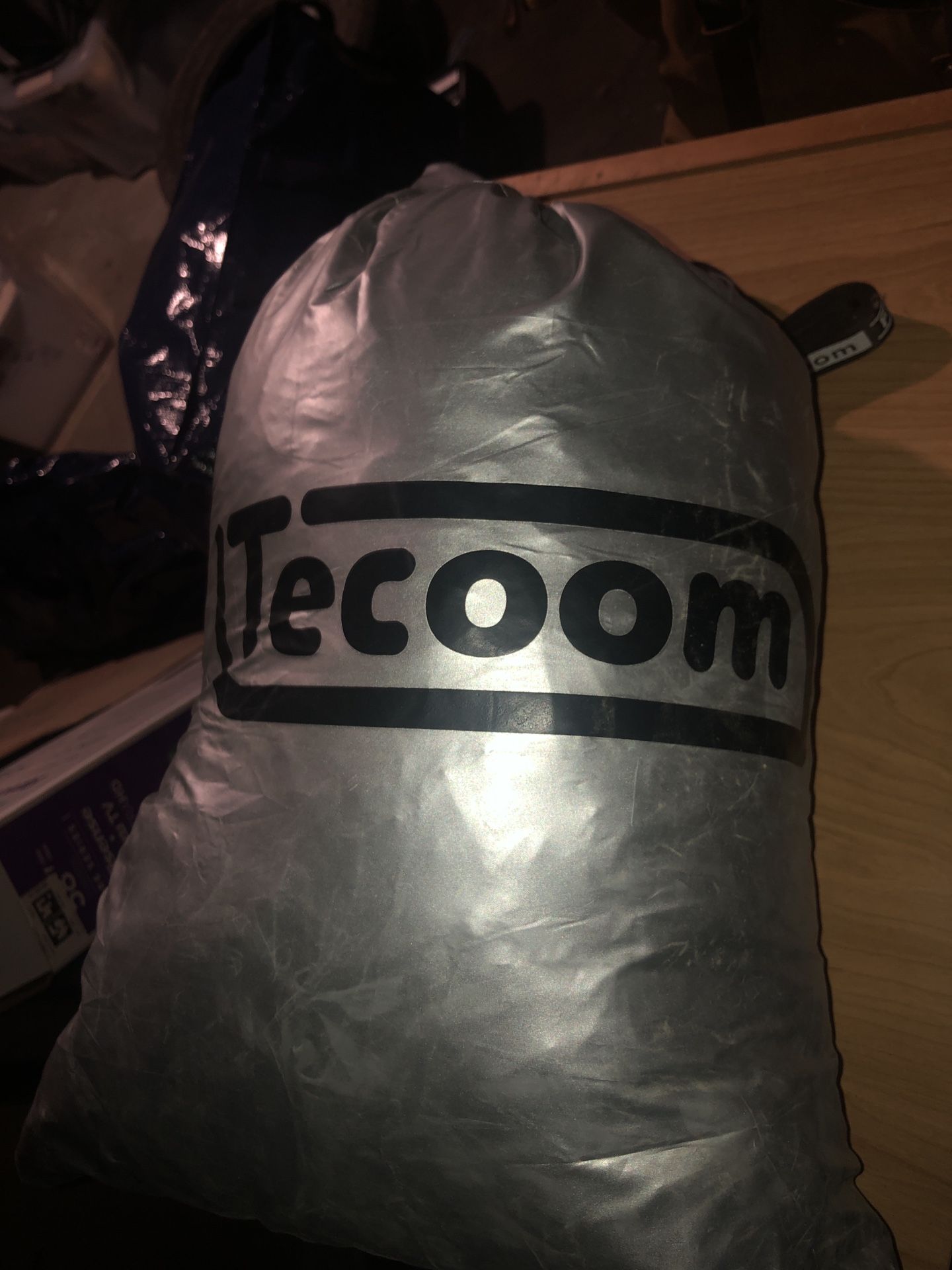 Tecoom Car Cover (Silver, 3XXL)