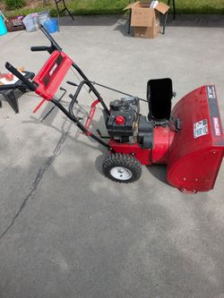 Craftsman Tecumseh 5.5 HP.  Snow Blower