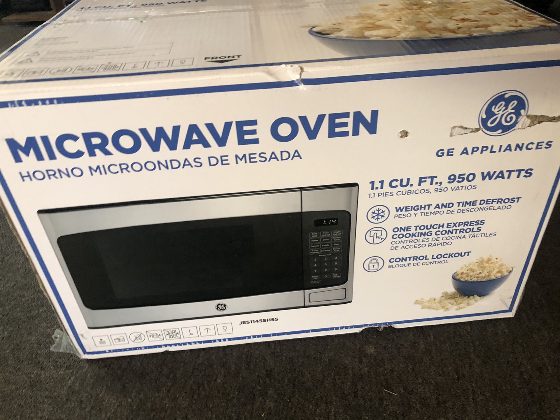 Brand new microwave