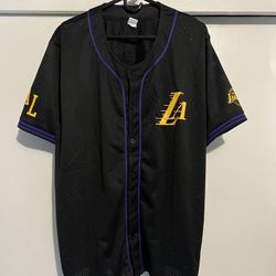 2  Los Angeles Lakers Button up Shirts City Edition Giveaway 11/18