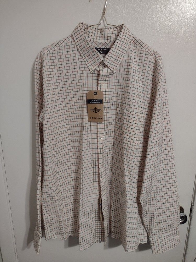 Dockers Button Up Mens XXL
