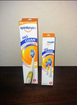 Spin brush Toothbrush & ReplacementHead- $10 For Both- Pick Up Ray And Higley 