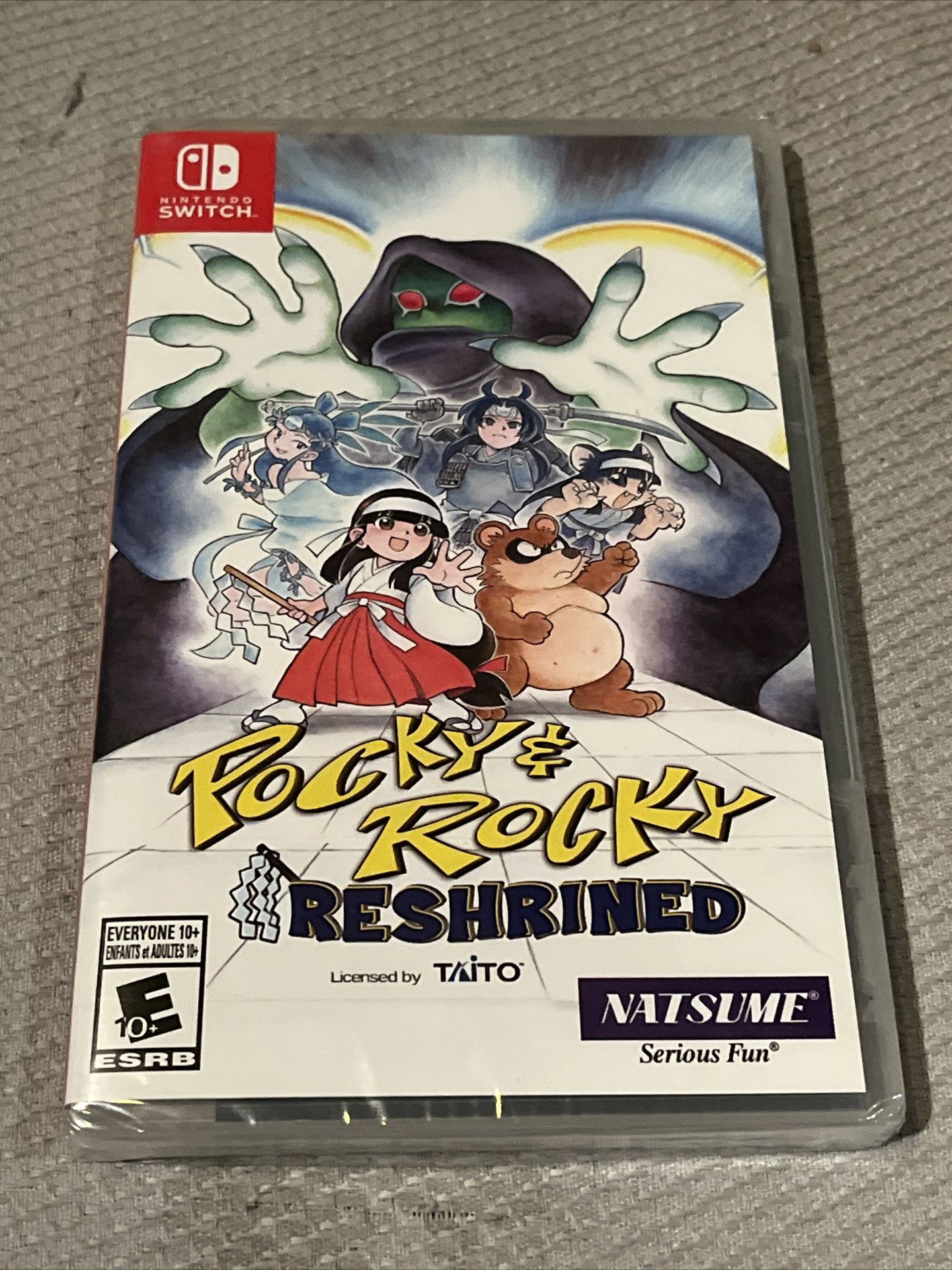 Pocky & Rocky Reshrined - Nintendo Switch Brand New Sealed 