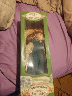 anne of green gables special edition porcelain doll