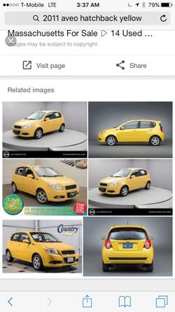 2011 Aveo hatch back