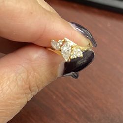 Marquis Diamond Ring 