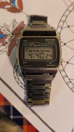 Vintage Seiko Digital