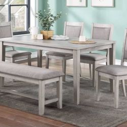Dining Table Set With Bench