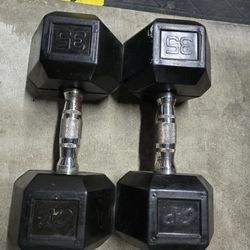 Par De Dumbells 35lb