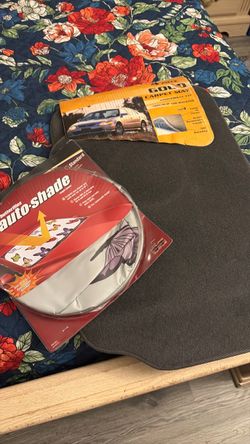 Car mats and auto shade