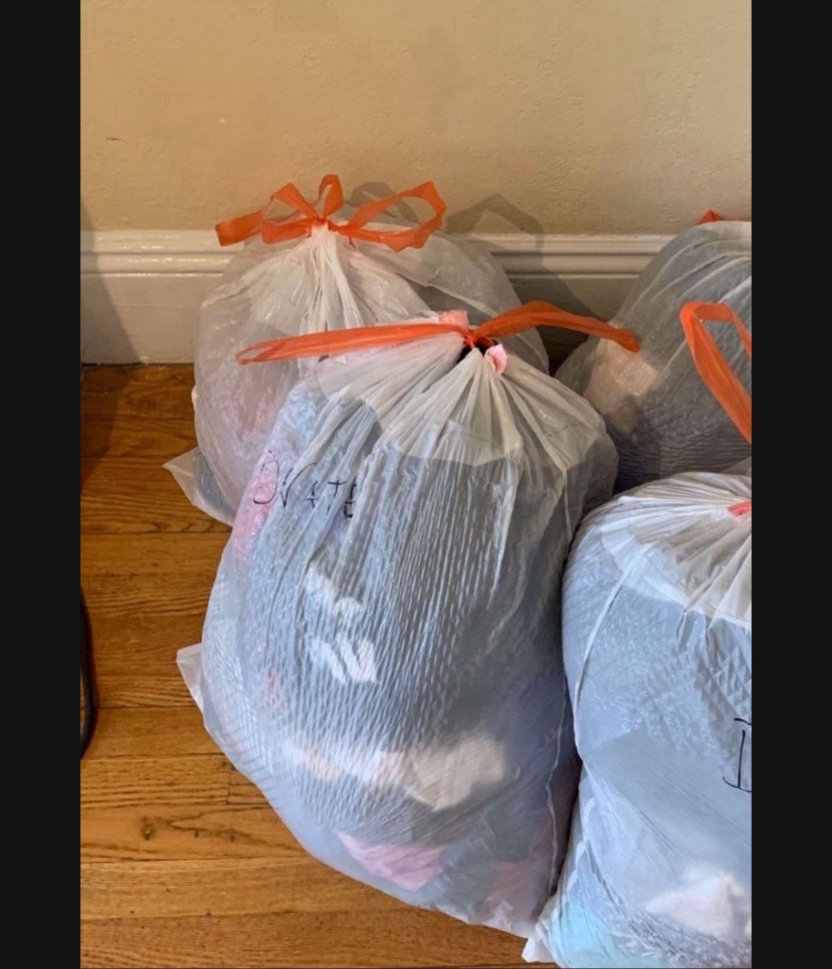 LOW PRICE MOVING- BULK MYSTERY BAGS OF CLOTHING SHOES AND ACCESSORIES