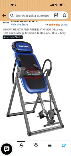 Inversion table