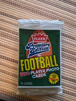 1990 fleer premiere edition football