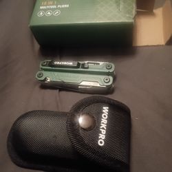 Work Pro 18 And 1 Multi-tool Players With Sheath
