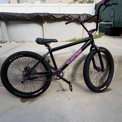 24inch Black And Purple Thrown