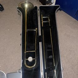 Trombone, Mouthpieces, Equipment, Stand and Arban Book 