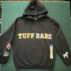 Gladin, Hoodie, Black, Large 