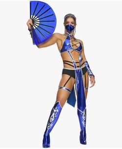 Spooktacular Creations Women Blue Ninja