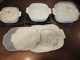 Vintage Cornflower Corningware