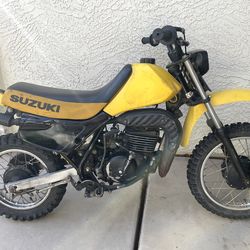 1999 Suzuki DS80 DS 80 Two Stroke Dirtbike Runs Great