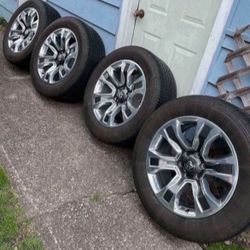 Chevy GMC RAM 20s 6 Lug Wheels And Tires