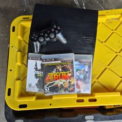 Ps3 / 2 Games /1 Controller 