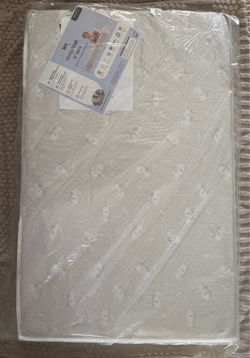 New Delta Children Serta SleepTrue Hypoallergenic & Waterproof Mini Crib Mattress