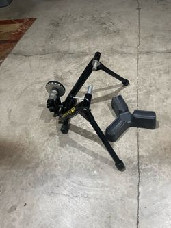 Stationary bike stand