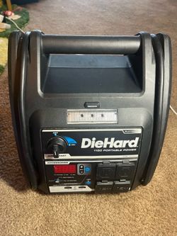 Diehard platinum 1150 portable power unit