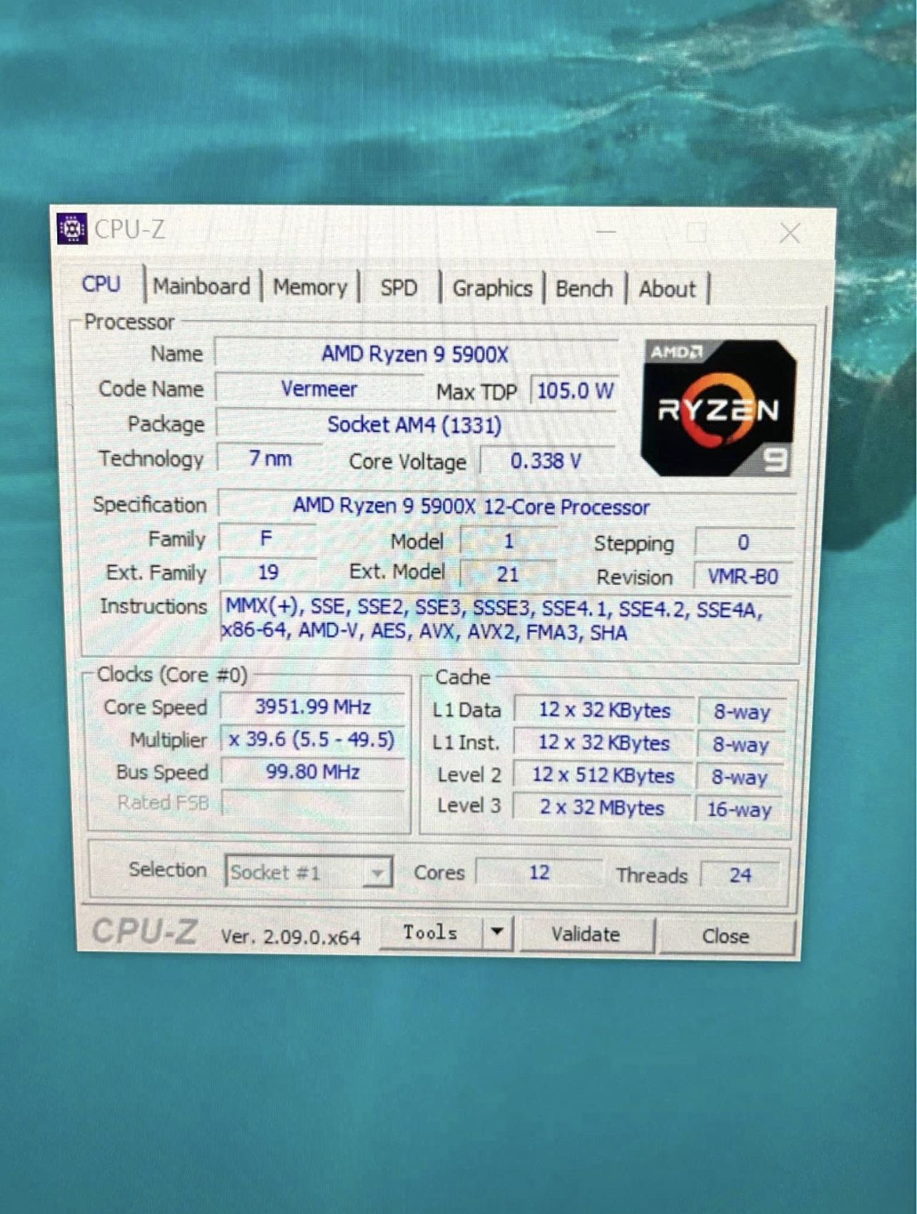 Ryzen 9 5900x