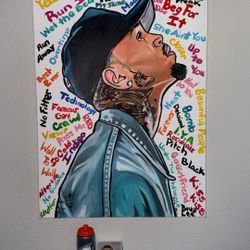 1 of 1 Chris Brown Painting 