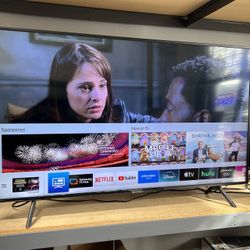 SAMSUNG 55” SMART TV LED 4K HDR RU7100 FANTASTIC PICTURE QUALITY GUARANTEED ✅💯✅