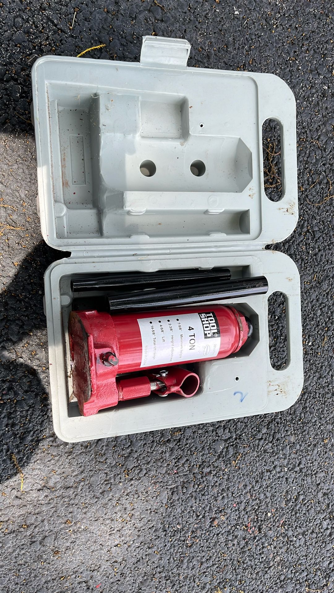 4 Ton Compact Car Jack W/ Case